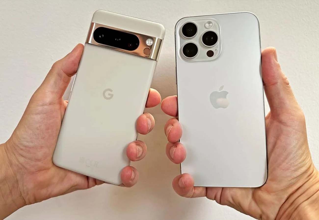 iPhone 15 Pro vs. Google Pixel 8 Pro: Ein umfassender Vergleich der Spitzenmodelle